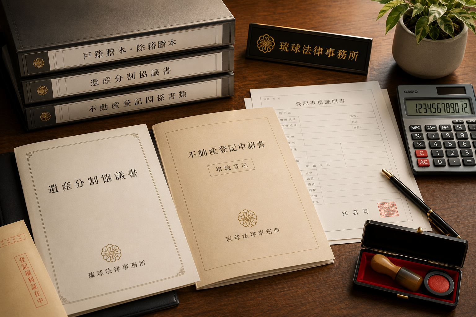 登記書類のイメージ